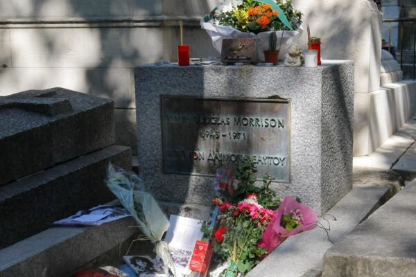 Jim Morrison Bust stolen from the Tomb of Paris of the Doors singer in the 1980s finally recovered