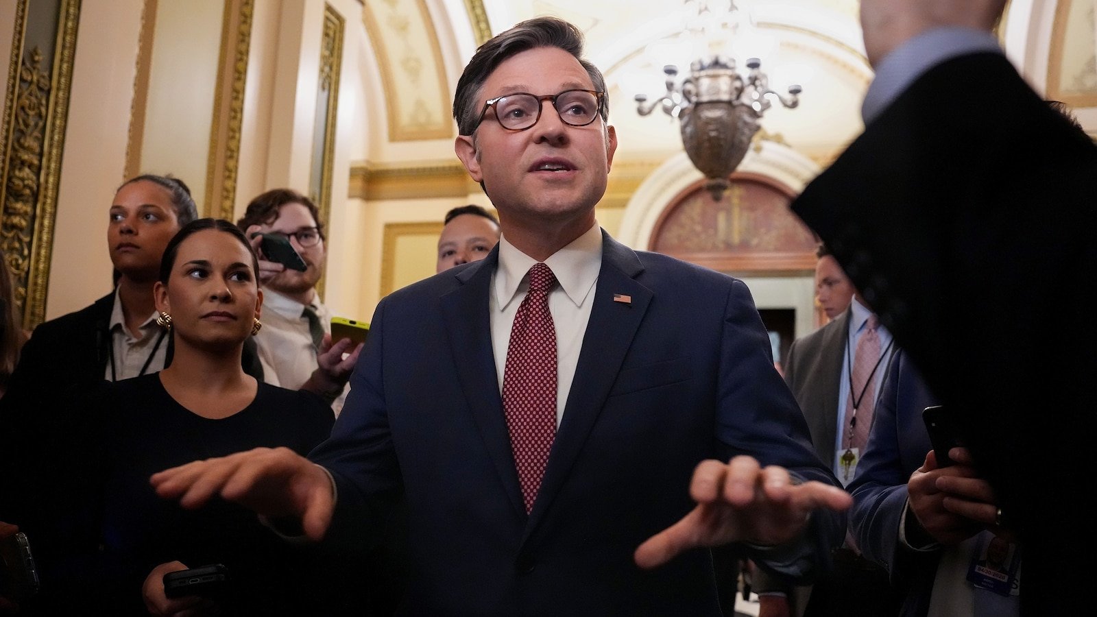 Johnson says that the Republican Party of the House of Representatives' is on the way to approve the Trump agenda bill after Friday failure