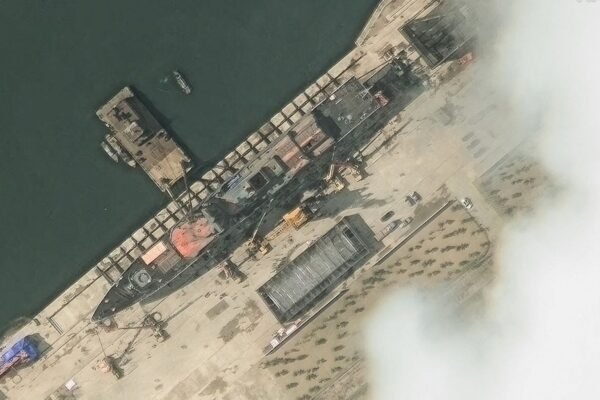 Kim Jong a says that 'serious accident' with the new North Korean war ship was 'criminal act'