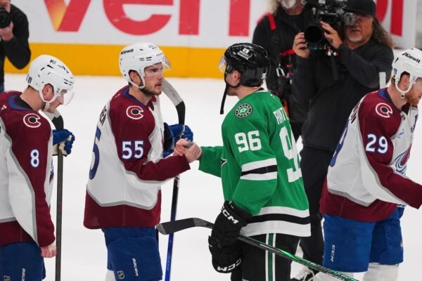 Mikko Rantanen has a third period of 4 points for the stars to eliminate the former playoff team incredibly