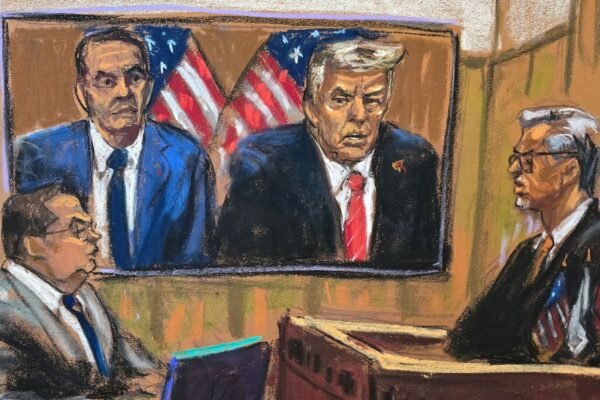 On the anniversary of his silence, Trump continues to fight against the criminal case