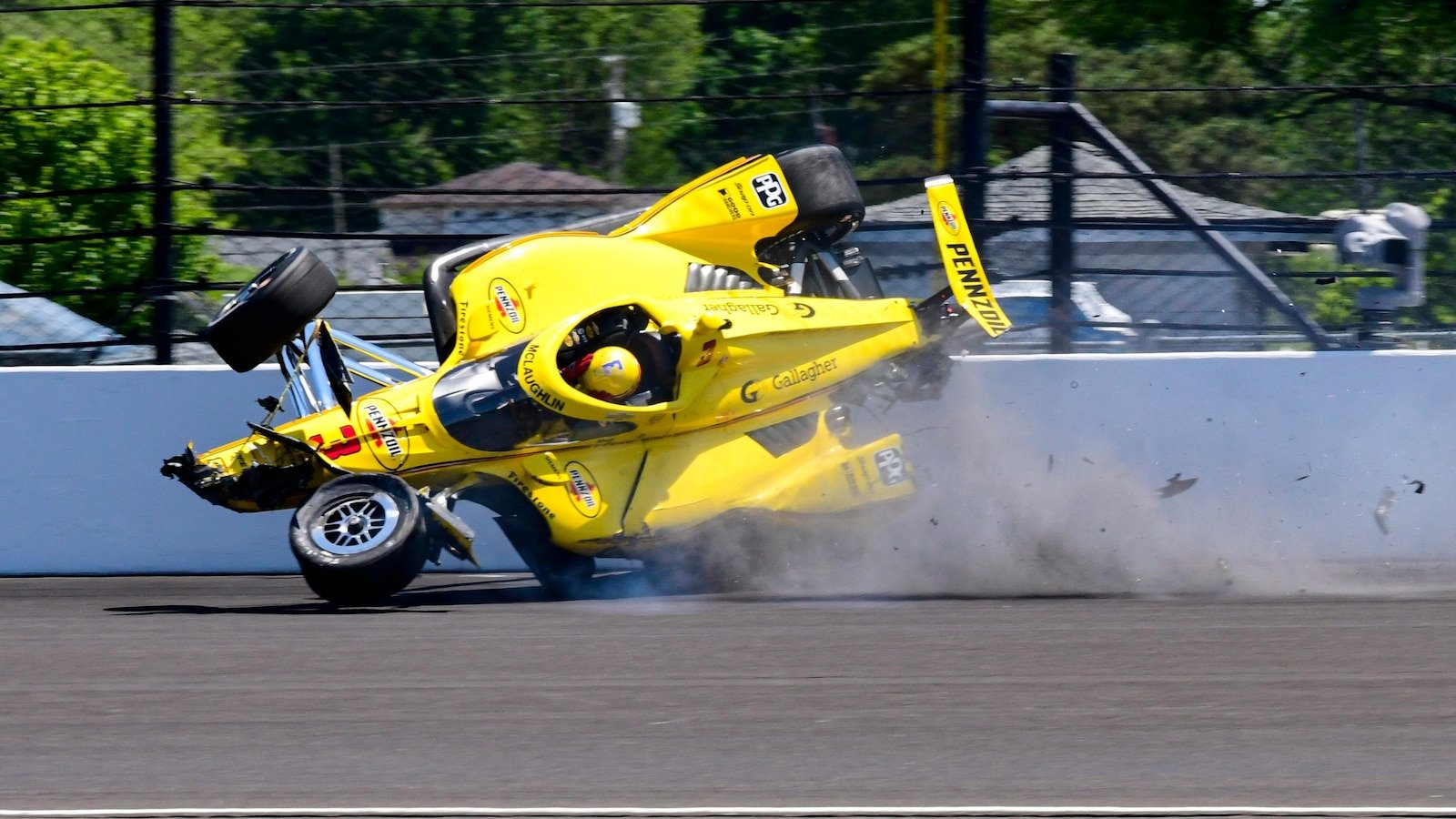 Scott McLaughlin destroys the car in a great accident ahead of Indianapolis 500 qualification