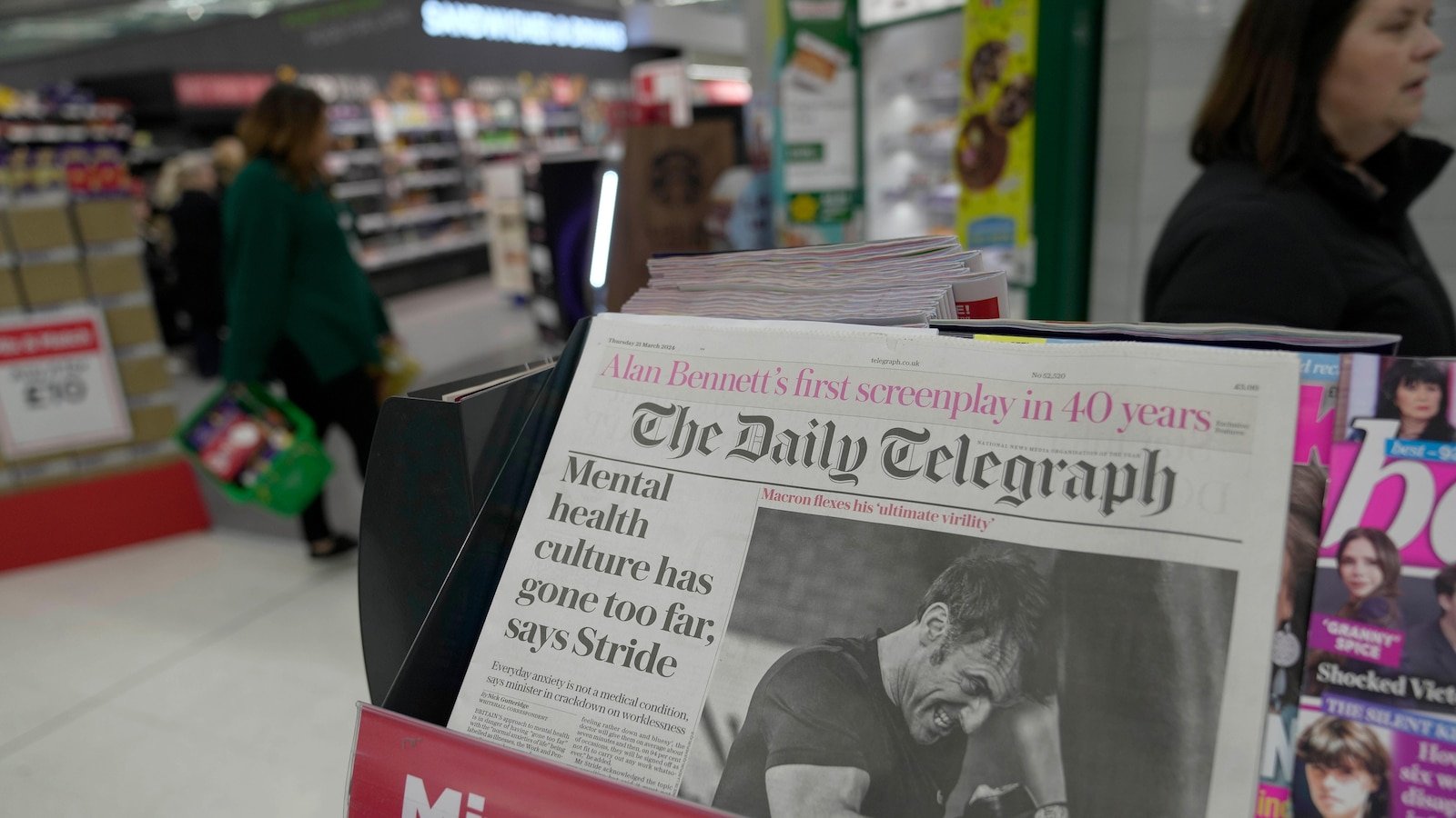 The American investment firm Redbird agrees to buy the venerable newspaper Telegraph of Great Britain