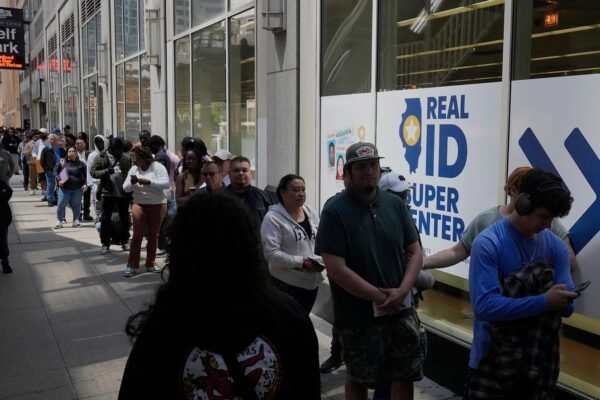 The National Security Chief says that travelers without real identification can fly for now, but with probable additional steps