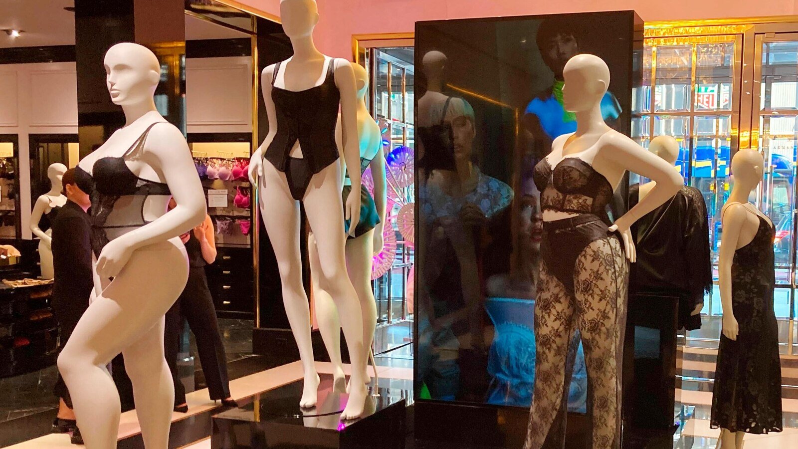 The Victoria's Secret Ee website has been reduced as the lingerie seller addresses the 'security incident'