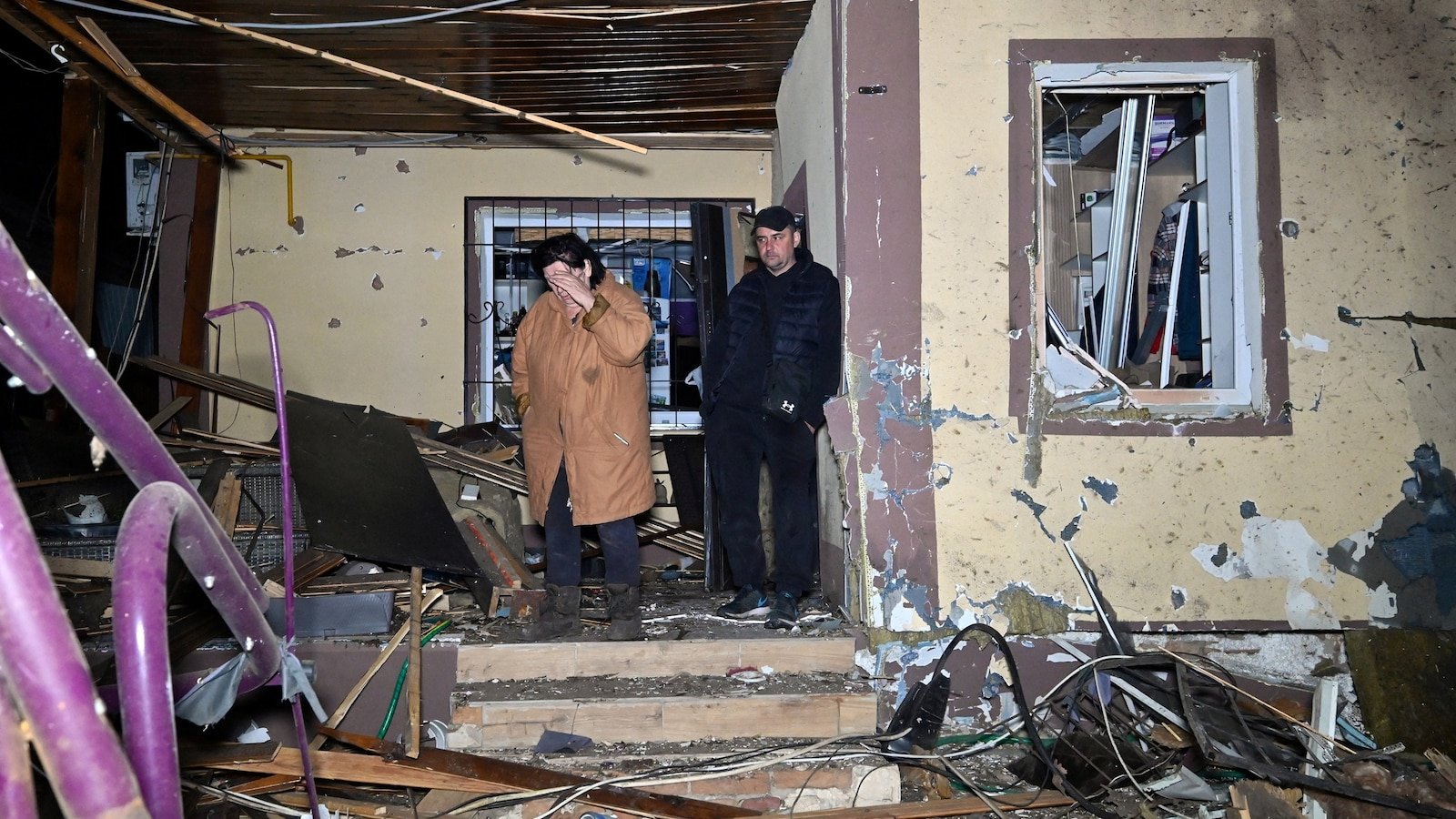 The attack of Russian unmanned aircraft hurts almost 50 people in Kharkiv