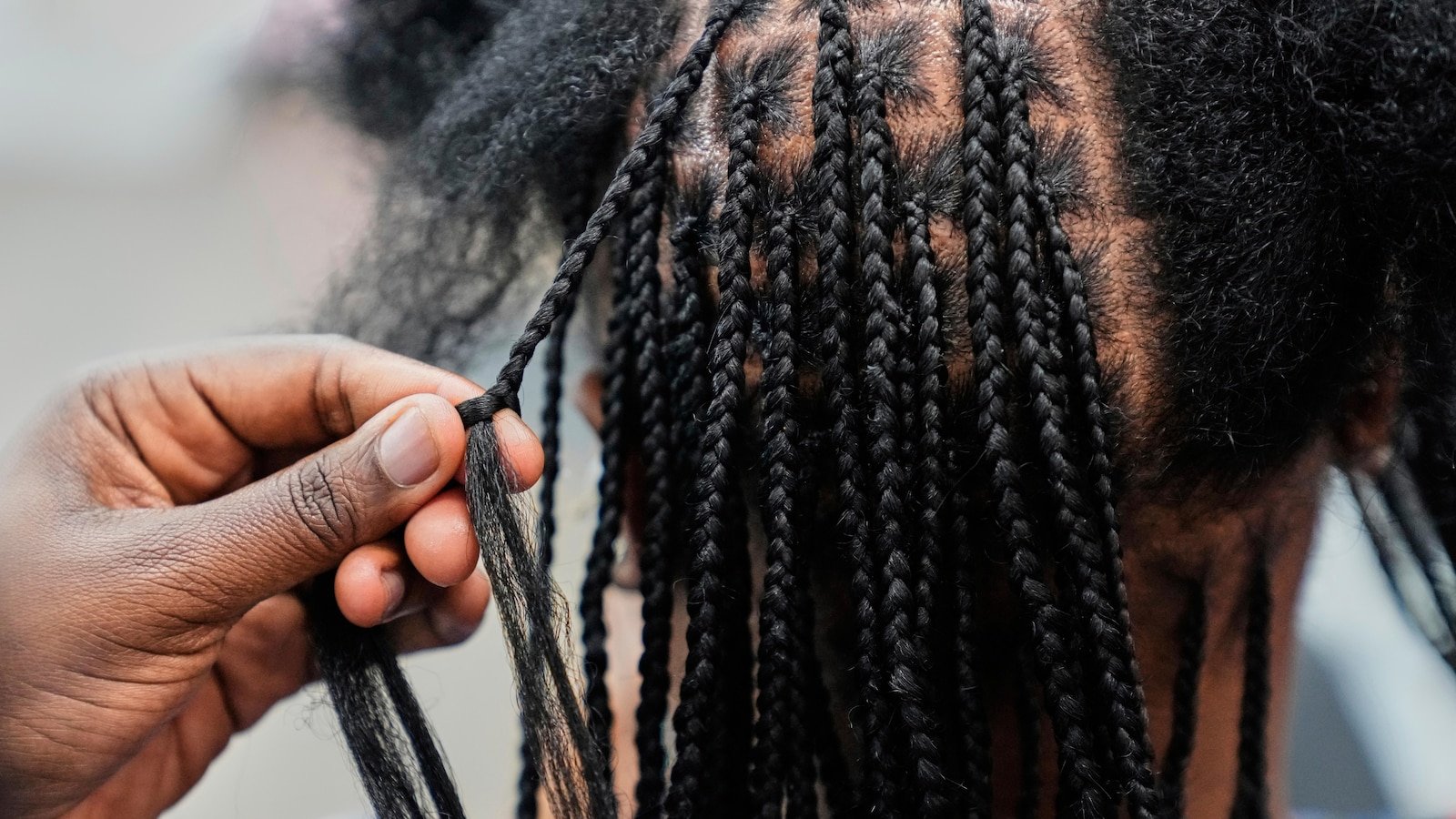 The black hair industry imports products from China. This is what the rates for braids and wigs mean