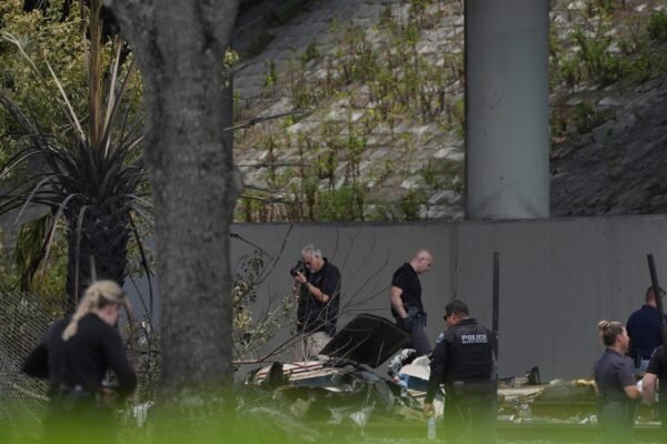 The small plane pilot reported a helm problem before the accident that killed 3