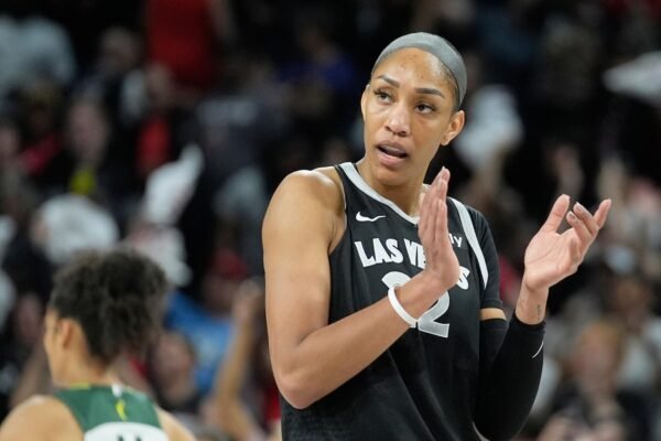 WNBA MVP A'JA WILSON is driven by the Aces that fall short last season