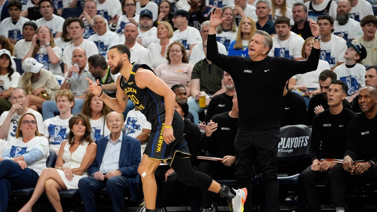Warriors Sideline Curry for at least a week with tension in the hamstrings, putting the rest of the flow series