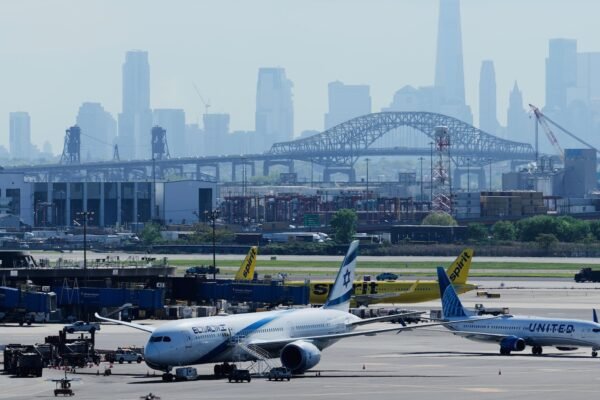 The Newark airport track project ends early, so when will flight limits be facilitated?